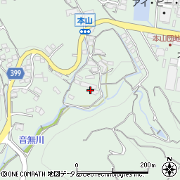 広島県府中市本山町893周辺の地図