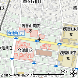 浅香山ＡＢＣ薬局周辺の地図
