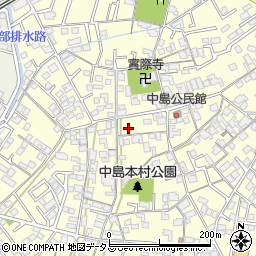 岡山県倉敷市中島526周辺の地図