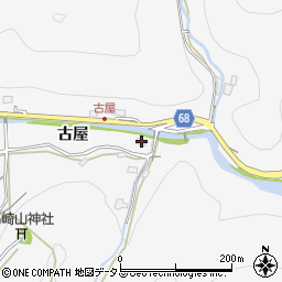 広島県広島市安佐北区白木町古屋405周辺の地図