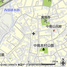 岡山県倉敷市中島545周辺の地図