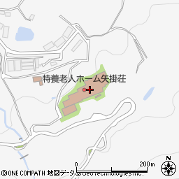 矢掛荘デイサービスセンター周辺の地図