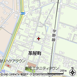 岡山県倉敷市茶屋町1776-21周辺の地図