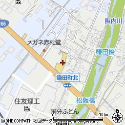 スズキ自販三重スズキアリーナ松阪中央周辺の地図