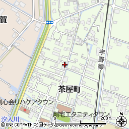 岡山県倉敷市茶屋町2126-12周辺の地図