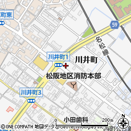 三重県松阪市川井町999-4周辺の地図
