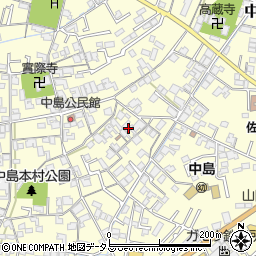 岡山県倉敷市中島371周辺の地図