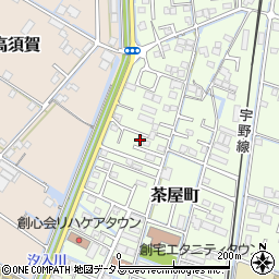 岡山県倉敷市茶屋町2122-6周辺の地図