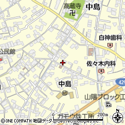 岡山県倉敷市中島291周辺の地図
