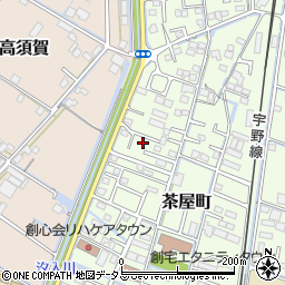 岡山県倉敷市茶屋町2122-1周辺の地図