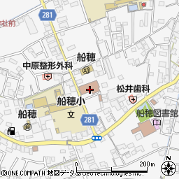 倉敷市役所　船穂支所市民税務係周辺の地図