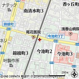 三基建設株式会社　堺店周辺の地図