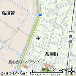 岡山県倉敷市茶屋町2122-5周辺の地図