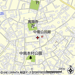 岡山県倉敷市中島530周辺の地図