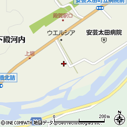 広島県山県郡安芸太田町下殿河内173周辺の地図