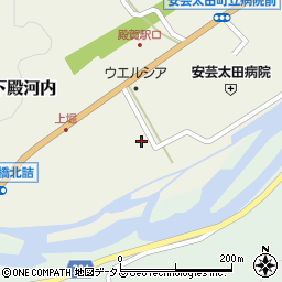 広島県山県郡安芸太田町下殿河内173周辺の地図