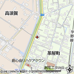 岡山県倉敷市茶屋町2123周辺の地図