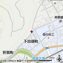 岡山県井原市笹賀町1843周辺の地図