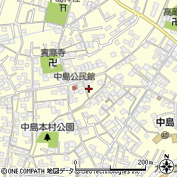 岡山県倉敷市中島389周辺の地図