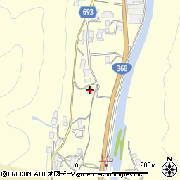 三重県名張市長瀬1336周辺の地図