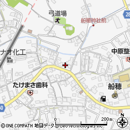 岡山県倉敷市船穂町船穂2602周辺の地図