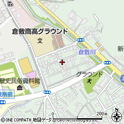 新田団地公園周辺の地図