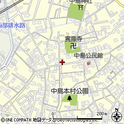 岡山県倉敷市中島524周辺の地図