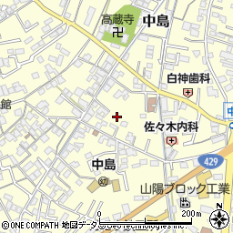 岡山県倉敷市中島292周辺の地図