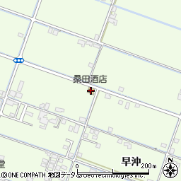 桑田酒店周辺の地図