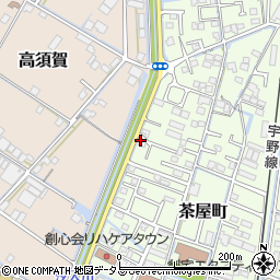 岡山県倉敷市茶屋町2124-10周辺の地図