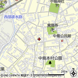 岡山県倉敷市中島507周辺の地図