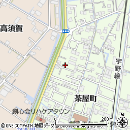 岡山県倉敷市茶屋町2124-5周辺の地図