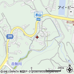広島県府中市本山町895周辺の地図