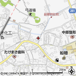 岡山県倉敷市船穂町船穂2593周辺の地図