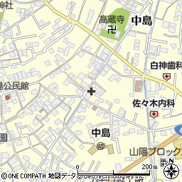 岡山県倉敷市中島301周辺の地図