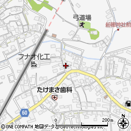 岡山県倉敷市船穂町船穂2523周辺の地図