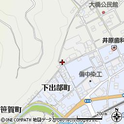 岡山県井原市笹賀町1842周辺の地図