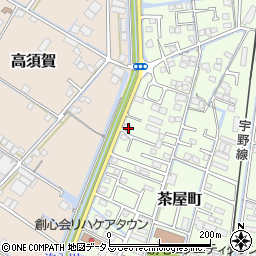 岡山県倉敷市茶屋町2124-2周辺の地図