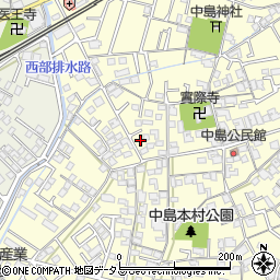岡山県倉敷市中島506周辺の地図