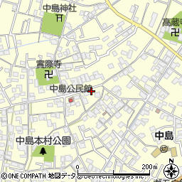 岡山県倉敷市中島385周辺の地図