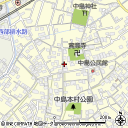 岡山県倉敷市中島521周辺の地図