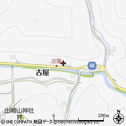 広島県広島市安佐北区白木町古屋124周辺の地図