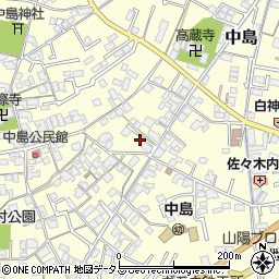 岡山県倉敷市中島329周辺の地図