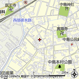 岡山県倉敷市中島500周辺の地図
