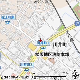 三重県松阪市川井町1028周辺の地図