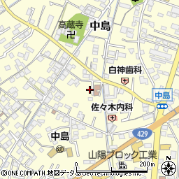 岡山県倉敷市中島285周辺の地図