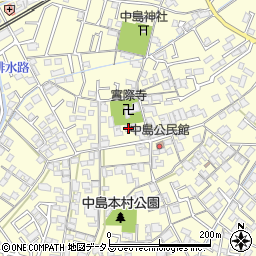 岡山県倉敷市中島518周辺の地図