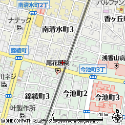 松田鉄工所周辺の地図