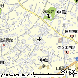 岡山県倉敷市中島311周辺の地図
