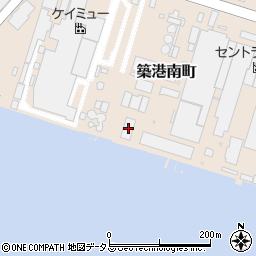 大阪府堺市堺区築港南町9周辺の地図